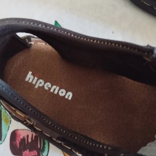 Sandalias Hiperion Piel Marrón Talla 44 Cosidas