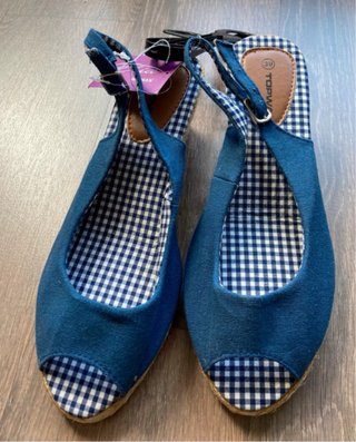 Alpargatas Elia Azul Talla 39