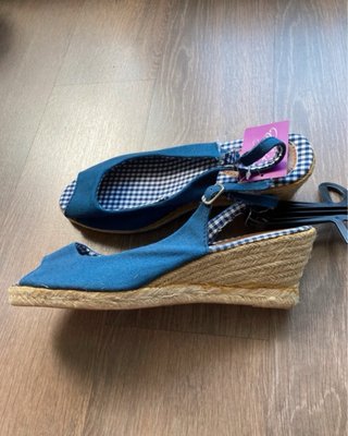 Alpargatas Elia Azul Talla 39