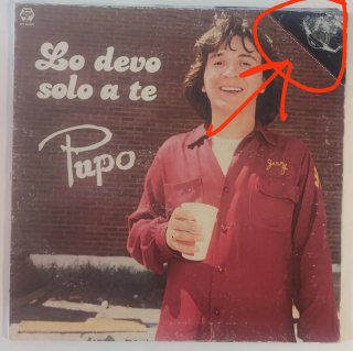 Pupo - Lo devo solo a te / LP Vinile Italia 1981
