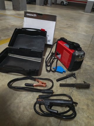 Soldador Inverter + Equipo Completo