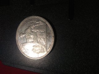 Plata 900 Indochina 1908