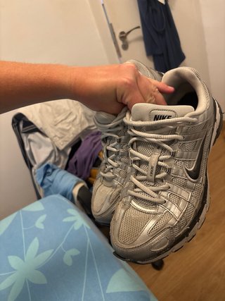 Nike N6000 Plata y Negro