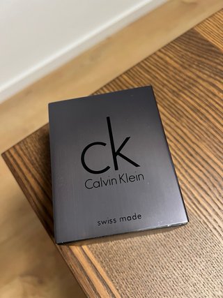 Reloj Calvin Klein Plata y Negro