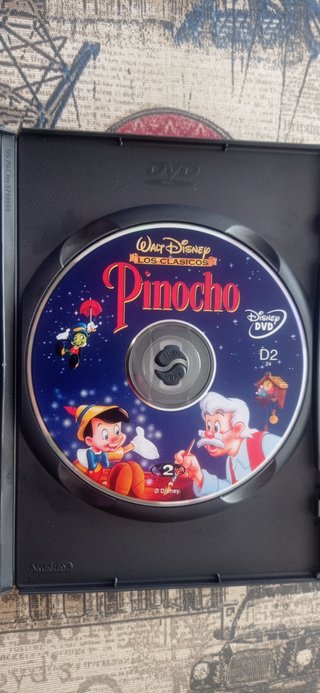 DVD Pinocho Primera Edición Disney