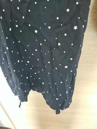 Vestido negro Only estrellas