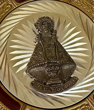 Figura Antigua Virgen de Covadonga.  Colecionistas