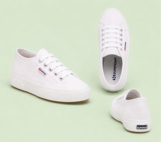 Zapatillas Superga Blancas Tela Talla 44