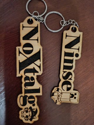 Llaveros Madera MDF Personalizados