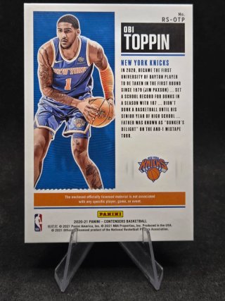 Obi Toppin Patch New York Knicks