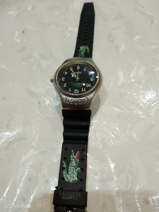 Orologio Lacoste Quartz Coccodrillo Nero