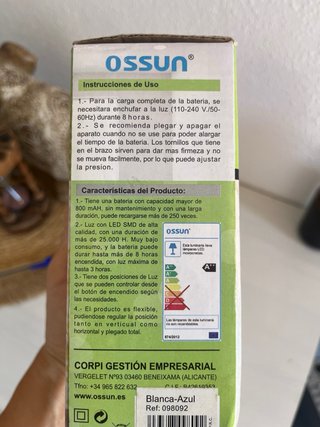 Luz LED Escritorio Flexible