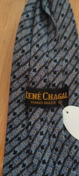 Corbata de seda  de René Chagal.