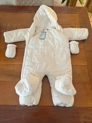 Buzo impermeable polar bebé 9-12 meses
