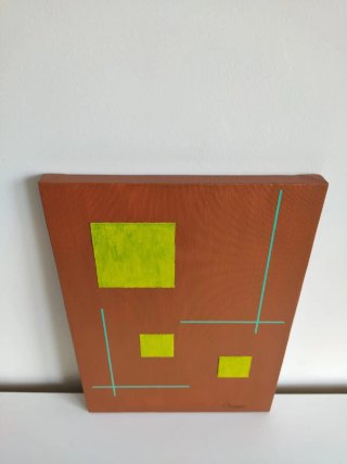 Cuadro moderno artista local