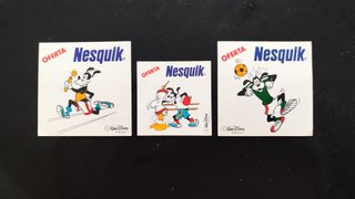 Autocolantes Nesquik / Disney, 1981