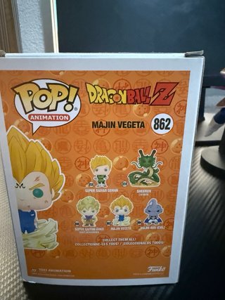 Lote Funko Pop Dragon Ball Z Majin Vegeta #862