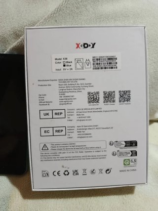 Xgody X36 Azul Nuevo de 3 + 4 GB de RAM y 32Gb