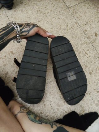 Sandalias Plataforma Mujer Hebillas Doradas