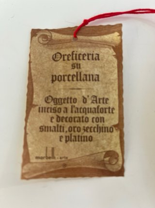 Piatto da collezione “I Gioielli Portafortuna”