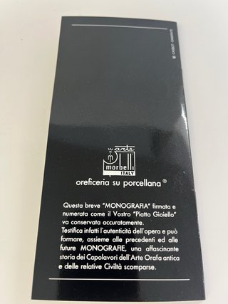 Piatto da collezione “I Gioielli Portafortuna”