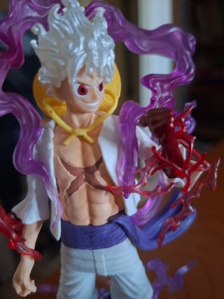 Set Action Figure Luffy Gear 5 One Piece