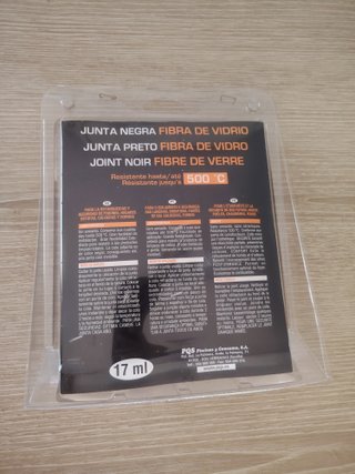 Junta Negra para chimenea