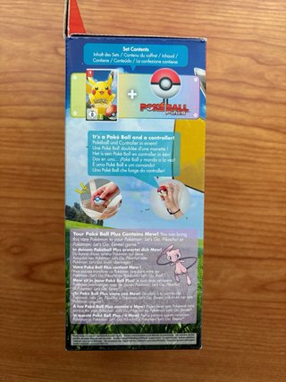 Pokémon Let's Go Pikachu + Poké Ball Plus