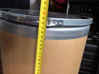Lot de 8 bidons d’emmagatzematge de cartró, de 50L