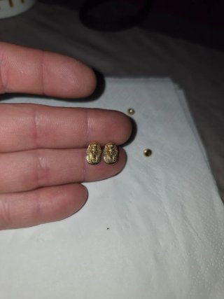 Pendientes oro 18k Faraón