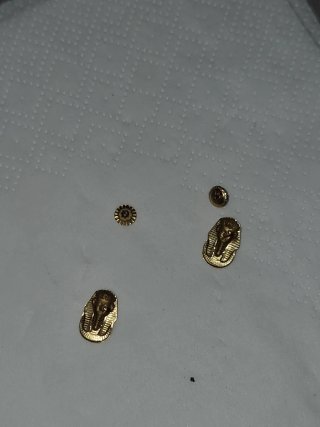 Pendientes oro 18k Faraón