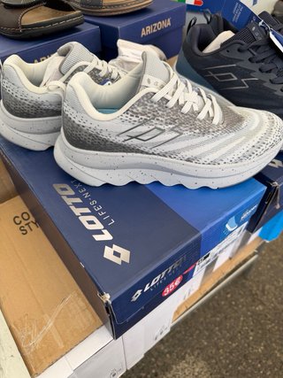 Scarpe da ginnastica Lotto grigie e bianche