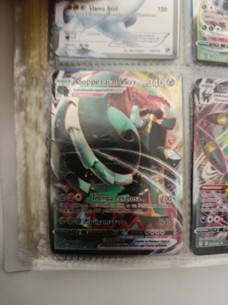 Álbum de cartas Pokémon con más de 100 cartas