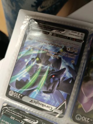 Álbum de cartas Pokémon con más de 100 cartas