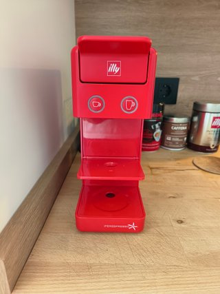 Cafetera Illy Iperespresso Roja