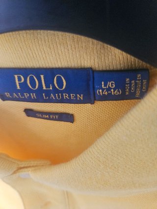 Polo niño Ralph Lauren verde