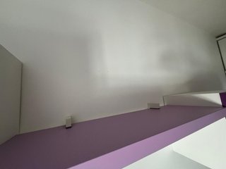 Estantería Morada y Blanca