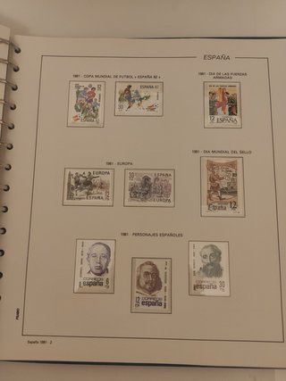 Album di Francobolli Casa Real Filabo