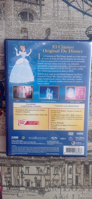DVD Cenicienta + Bella Durmiente 1a Edición Disney