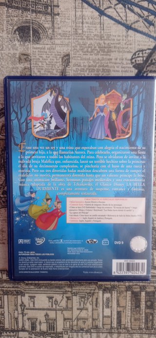 DVD Cenicienta + Bella Durmiente 1a Edición Disney