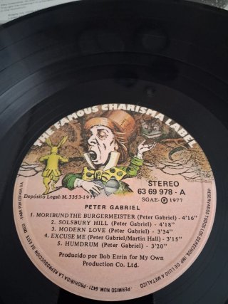 Peter Gabriel LP vinilo disco 33 rpm 7" ⚠️ LEER