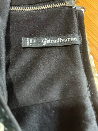 Falda Stradivarius lentejuelas