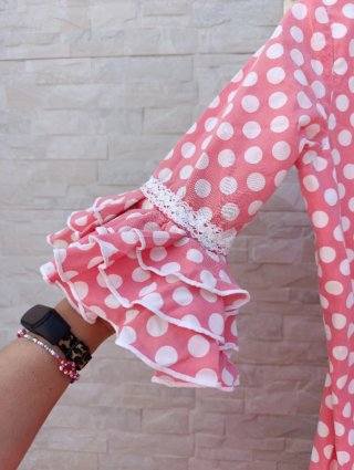 Traje de flamenca niña