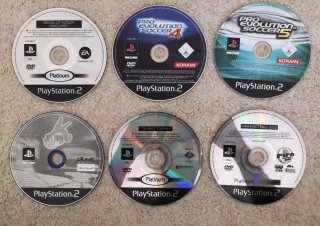 Conjunto de 12 jogos para PS2