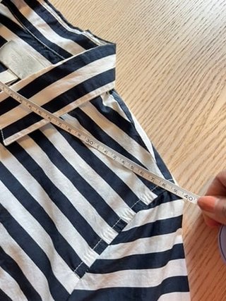Pedro Del Hierro Striped Cotton Shirt Classic Style Excellent Condition