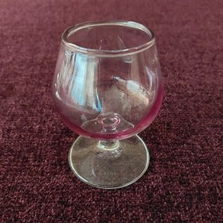 Lote 4 copas cristal pequeñas vintage