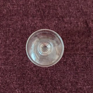 Lote 4 copas cristal pequeñas vintage