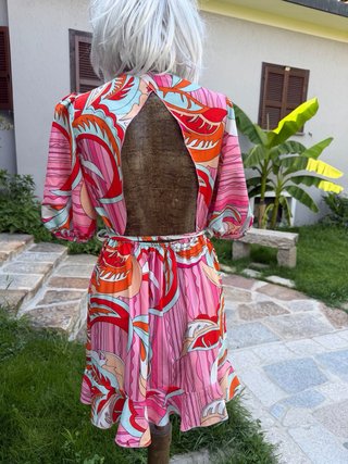 Mini abito fantasia  TG. S/M LUXURY STILE