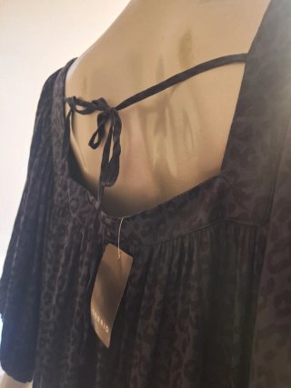 Camicetta donna fantasia leopardata