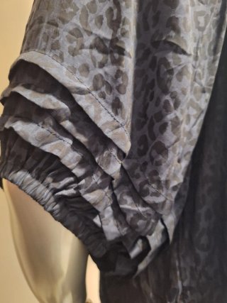 Camicetta donna fantasia leopardata